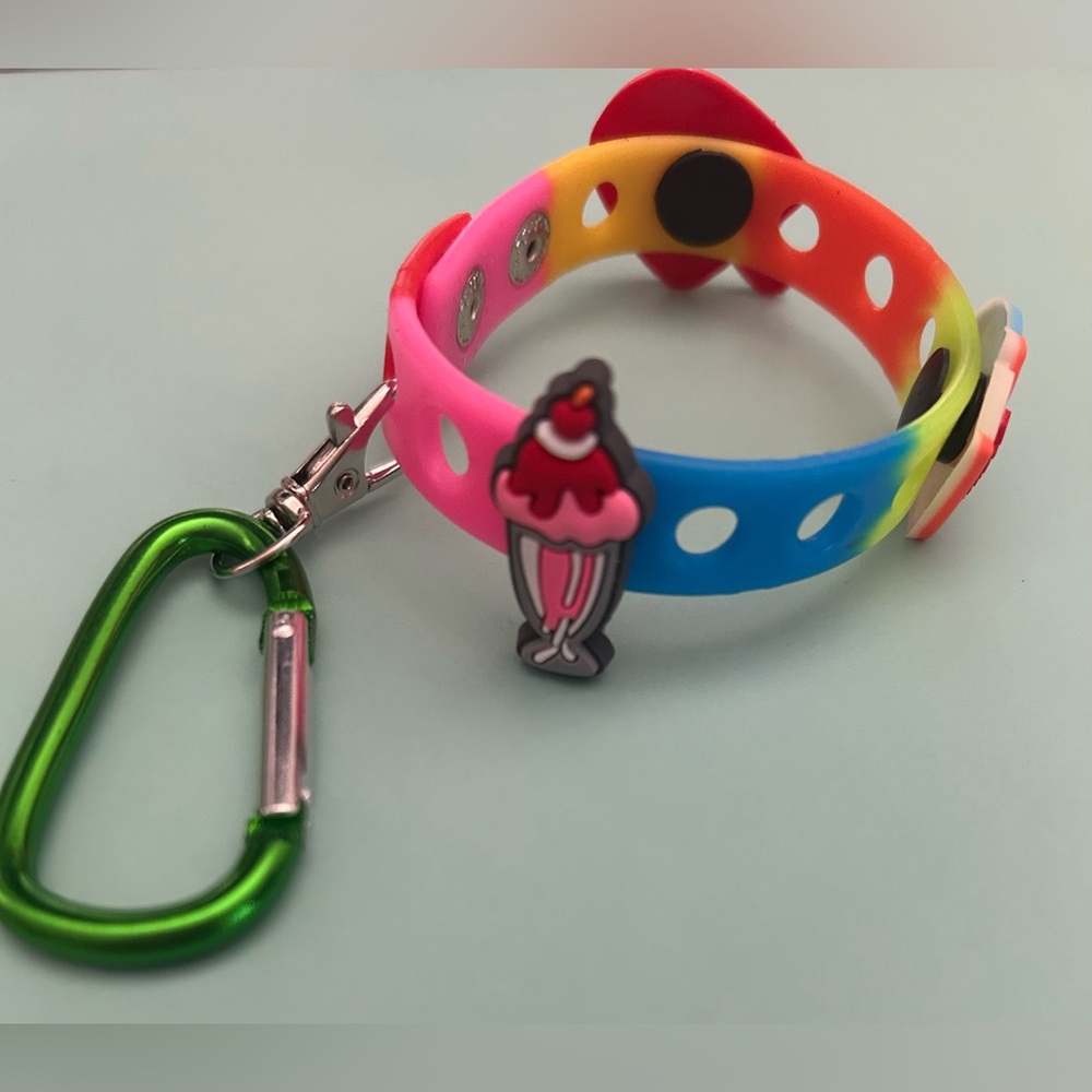 Brand New Sweet Treats Shoe Charm Bracelet/Key Ring